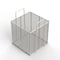 Anysizebasket Rectangular Wire Mesh Basket: 12Lx12Wx12H, 304 SS, 1/4 Rod Frame, Stacking Handles, Mesh: 30 x .012 TMT-120120120-A30S - alternate 1